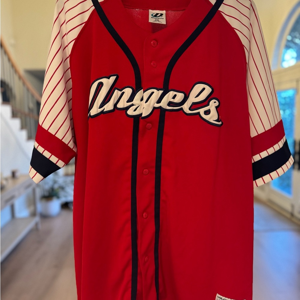 Angels Red Baseball MLB Jersey